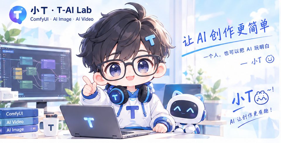 小T · T-AI Lab，让 AI 创作更简单